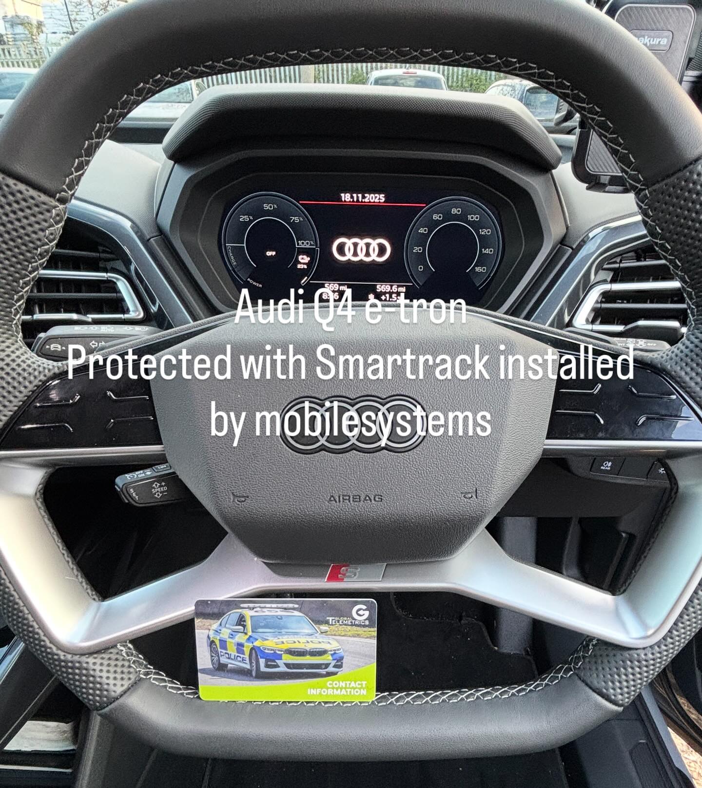 Audi Q4 e-tron protected with Smartrack Audi Q4 e-tron
