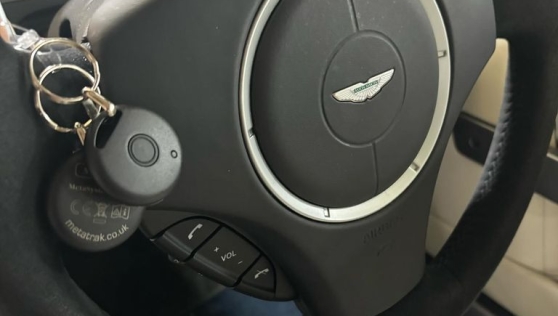 Aston Martin DB9 protected with Metatrack S5VTS Deadlock