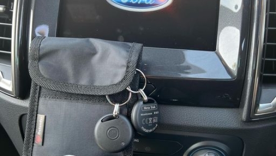 Ford Ranger protected with MetaTrak S5VTS deadlock