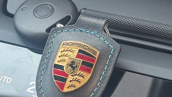 Porsche Macan full electric installed with Meta Trak S5 